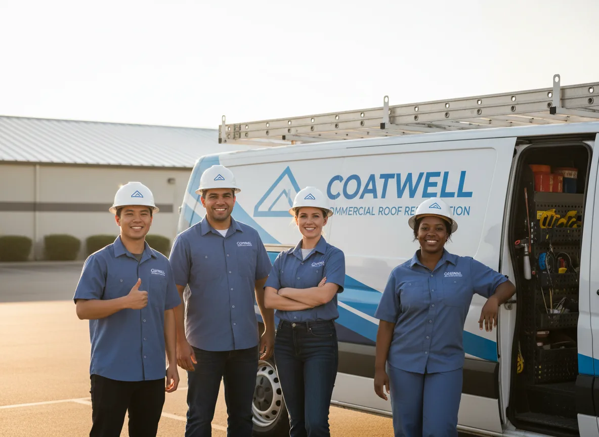 Commercial roof coating company in Trivoli, IL